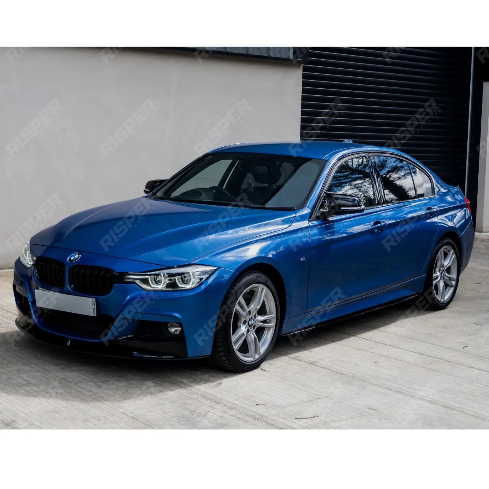 BMW 3 Series F30 F35 M Sport Side Skirt Splitters - Gloss Black