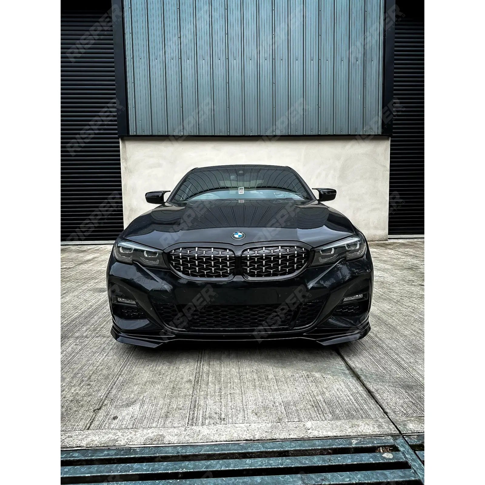BMW 3 Series G20/G21 2018-2021 (pre-lci) Diamond Style Front Grill Gloss Black & Silver