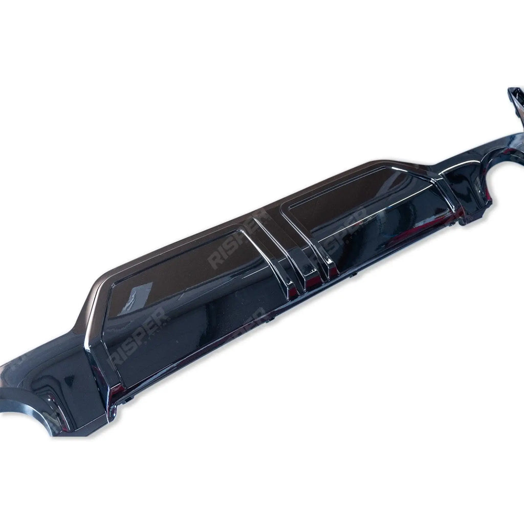 BMW 3 Series G20 M Sport LCI Facelift 2022+ Gloss Black Rear Diffuser