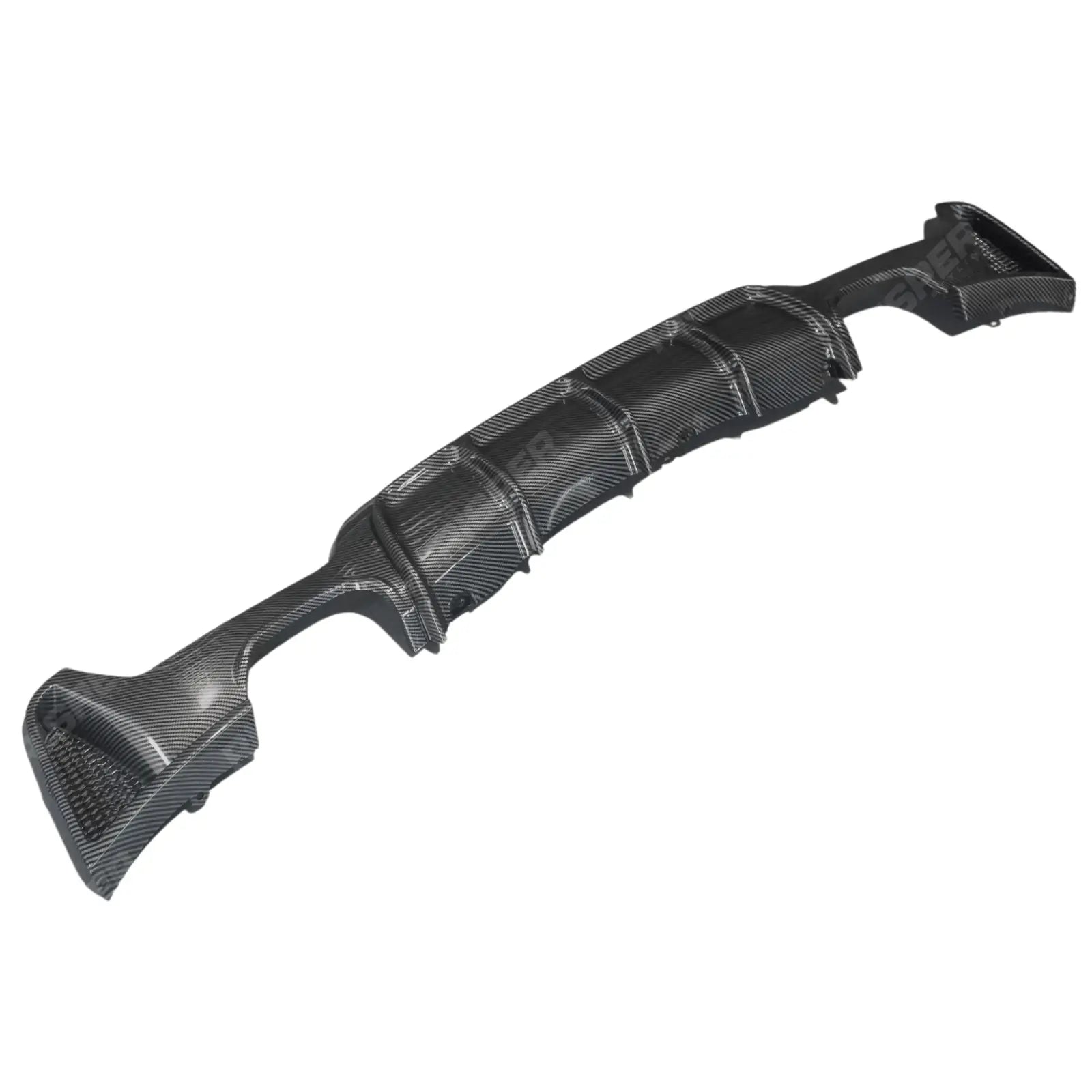 Bmw 4 Series F32 F36 M Sport 2014-2020 Rear Diffuser 00__00 In Carbon Look