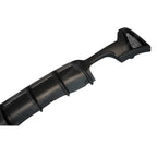 Bmw 4 Series F32 F36 M Sport 2014-2020 Rear Diffuser 00__00 In Matte Black