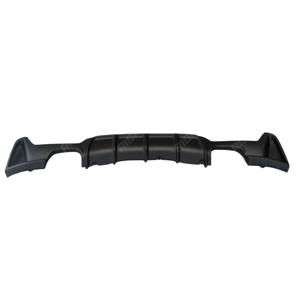 Bmw 4 Series F32 F36 M Sport 2014-2020 Rear Diffuser 00__00 In Matte Black