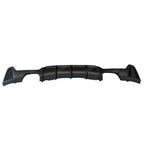 Bmw 4 Series F32 F36 M Sport 2014-2020 Rear Diffuser 00__00 In Matte Black