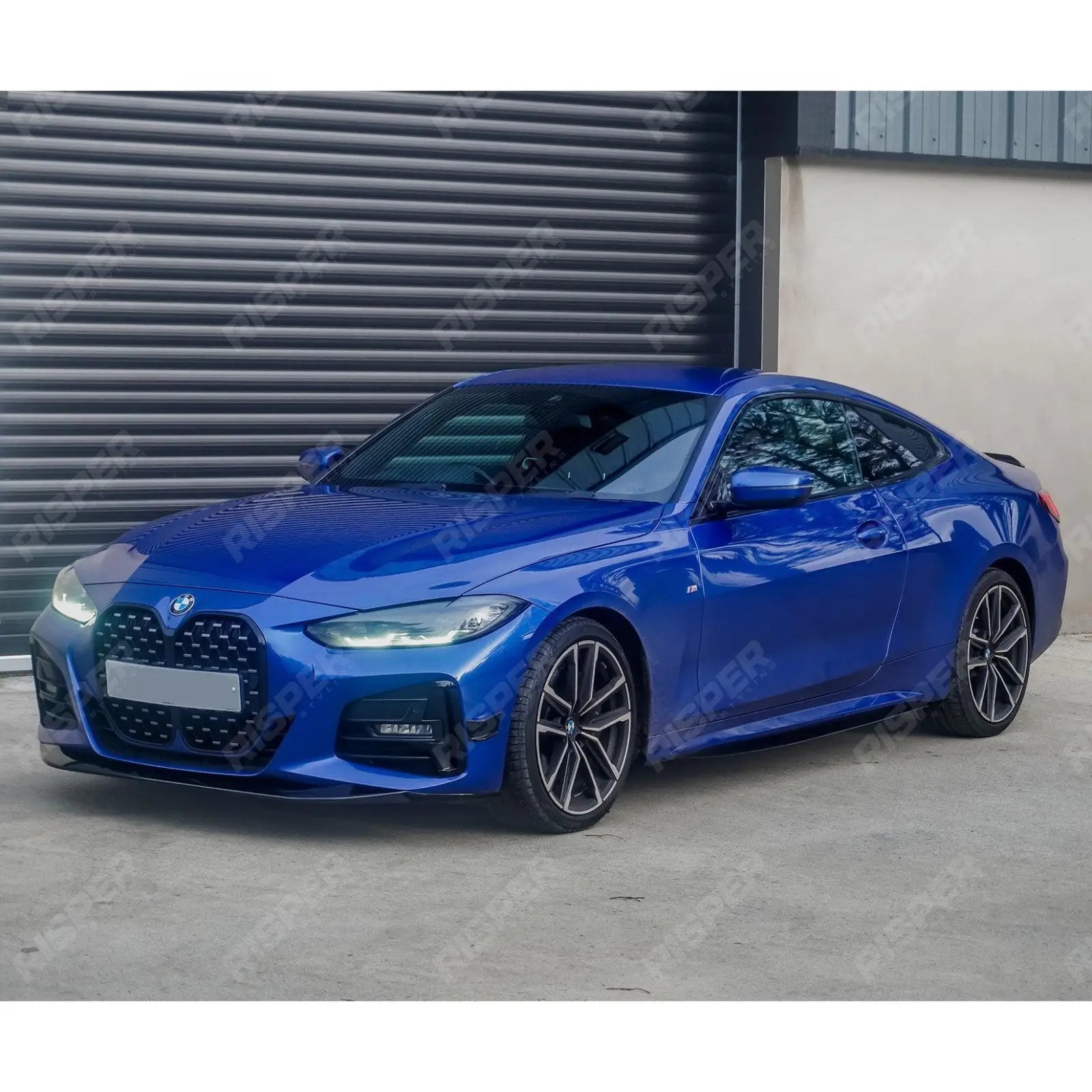 BMW 4 Series G22 2020+ M Sport - Gloss Black Full Aero Kit with Exhaust Tips