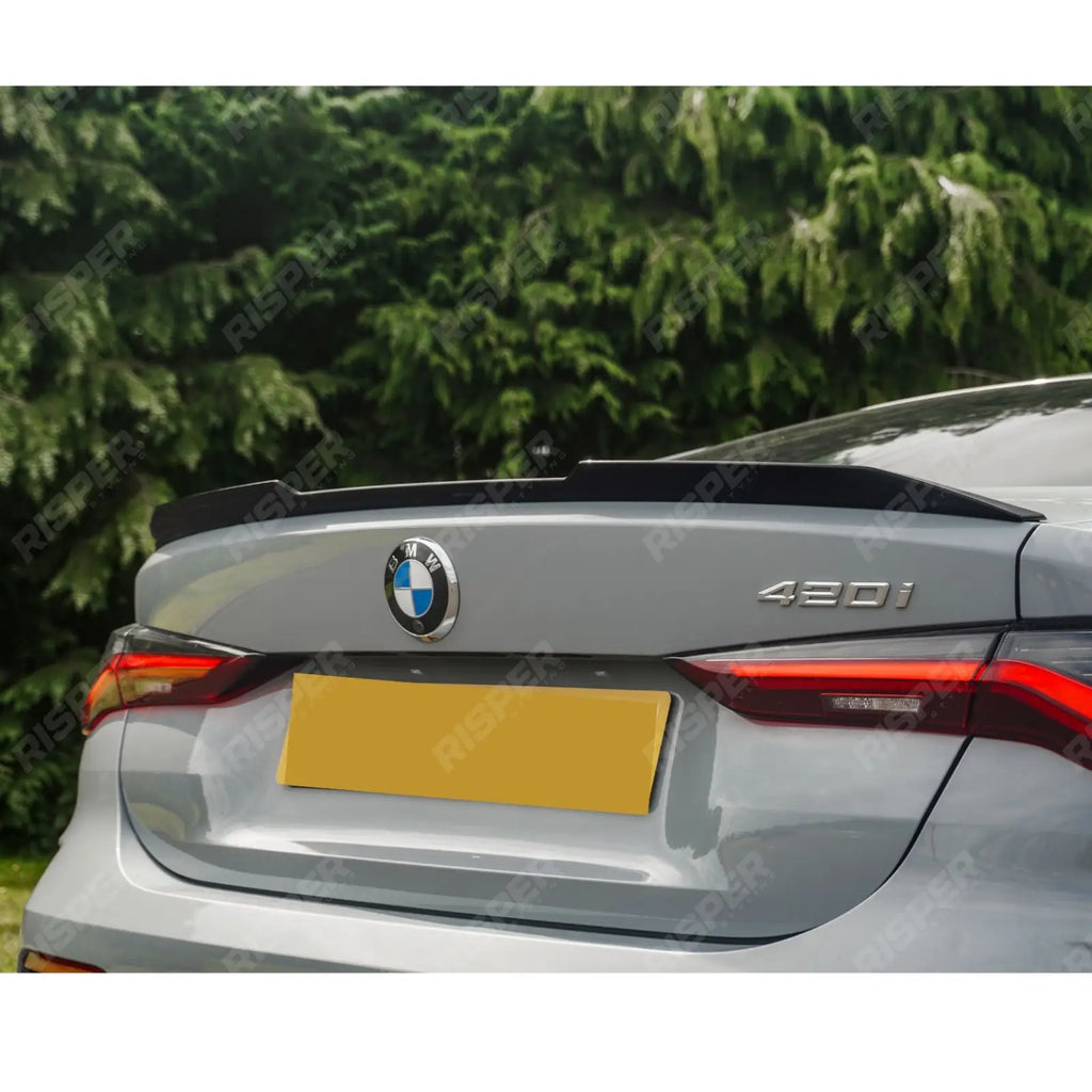 Gloss Black Full Aero Kit with Exhaust Tips For BMW 4 Series G22 2020+ - M Sport -