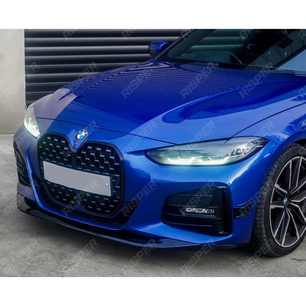 Gloss Black Full Aero Kit with Exhaust Tips For BMW 4 Series G22 2020+ - M Sport -