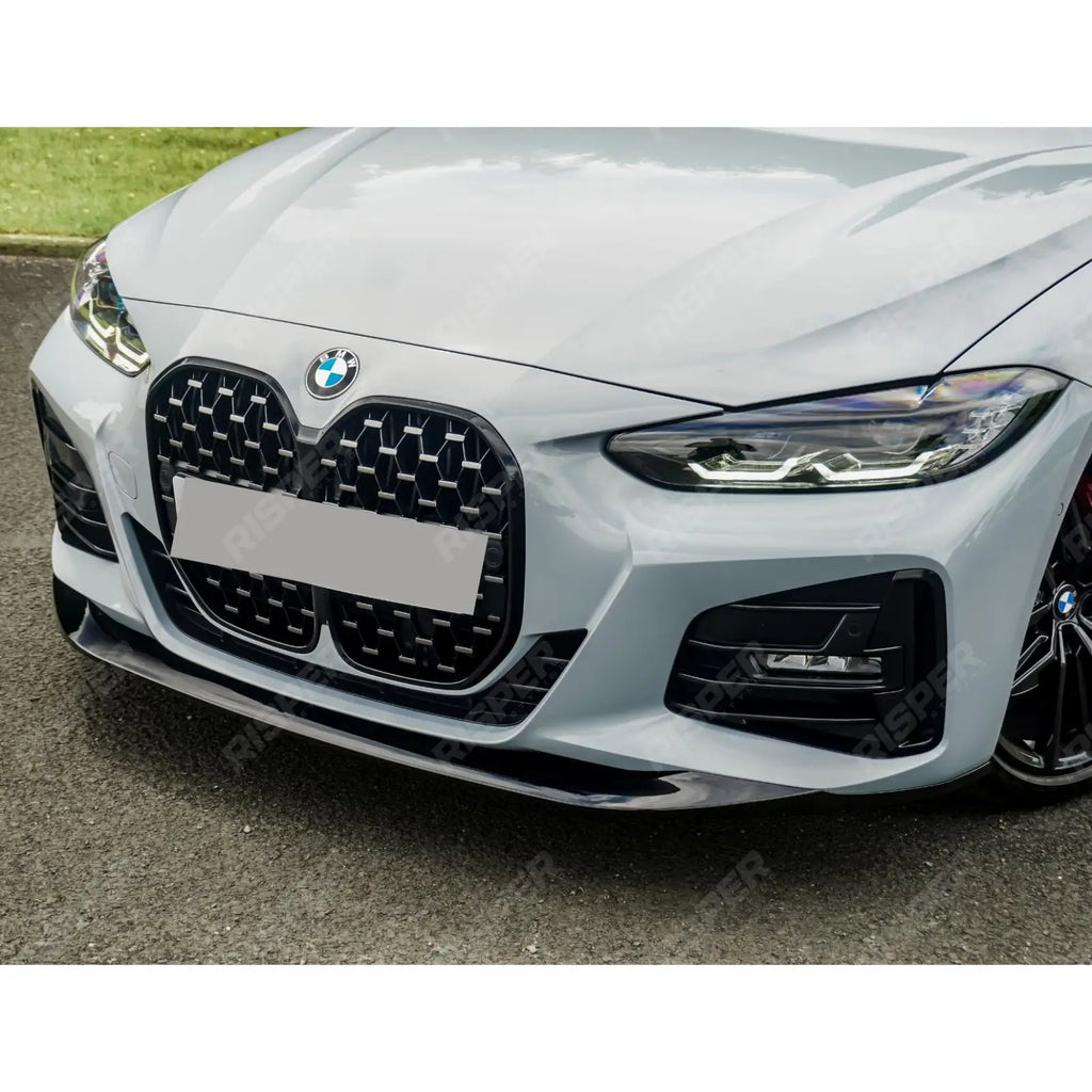 Gloss Black Full Aero Kit with Exhaust Tips For BMW 4 Series G22 2020+ - M Sport -