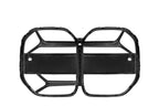 BMW 4 Series G22 G23 Pre-Preg Carbon Fibre CSL Front Kidney Grilles with ACC Fitment by TRE (2021+)