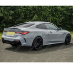 BMW 4 Series G22 M Sport 2020+ Side Skirt Splitters in Gloss Black