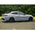 BMW 4 Series G22 M Sport 2020+ Side Skirt Splitters in Gloss Black