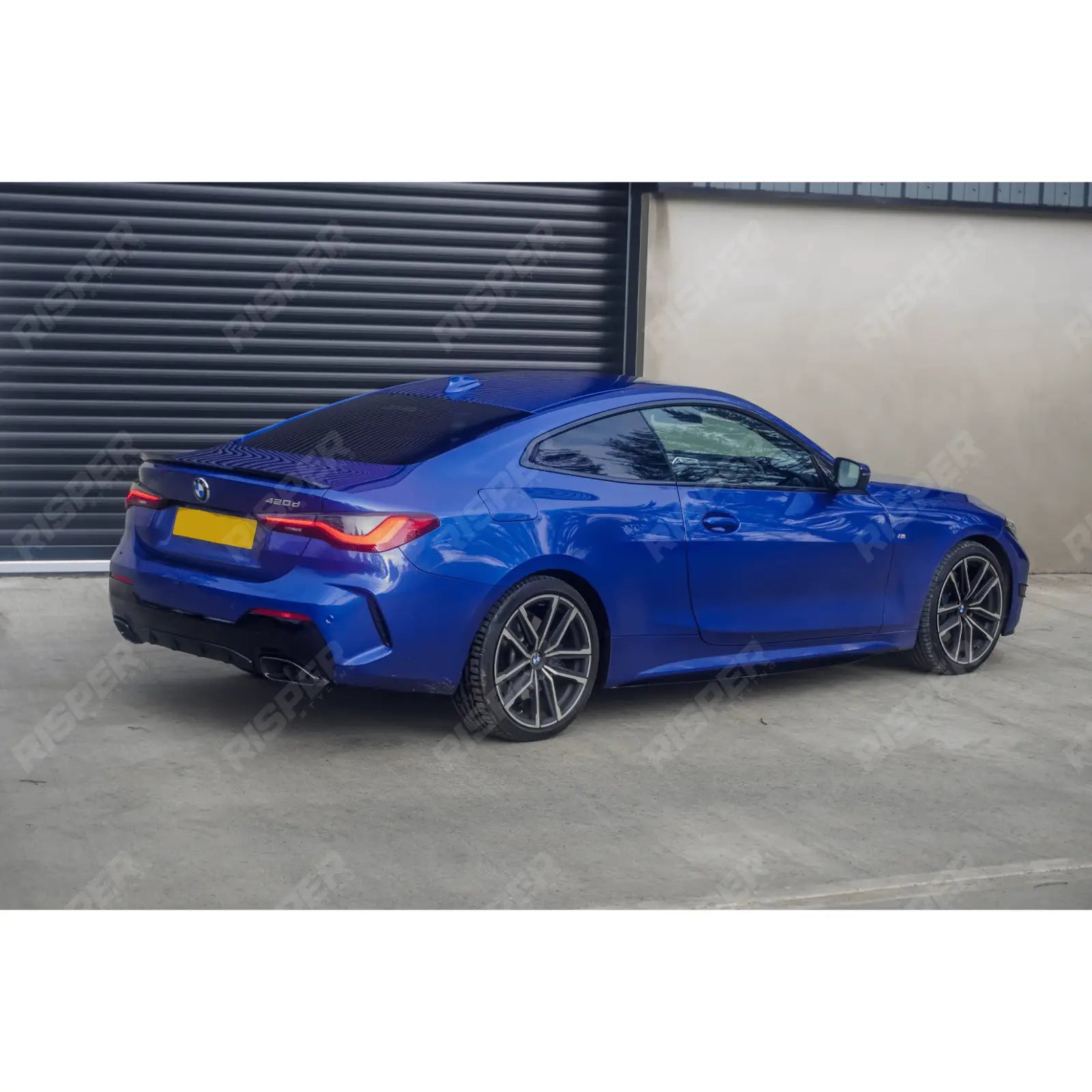 BMW 4 Series G22 M Sport 2020+ Side Skirt Splitters in Gloss Black