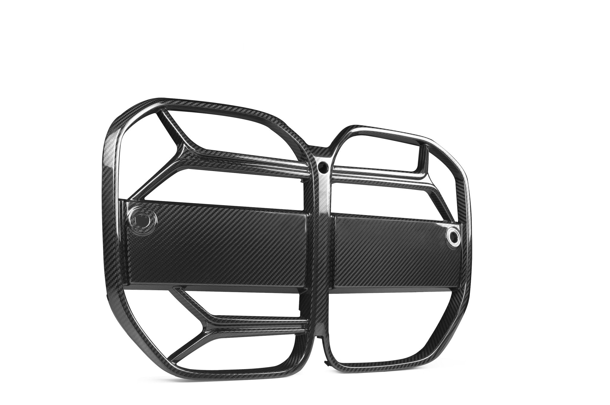 BMW 4 Series Gran Coupe G26 Pre-Preg Carbon Fibre CSL Front Kidney Grilles with ACC Fitment by TRE (2021+)