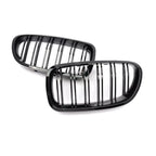 BMW 5 Series F10 2009-2017 DUAL SLAT FRONT GRILL IN GLOSS BLACK
