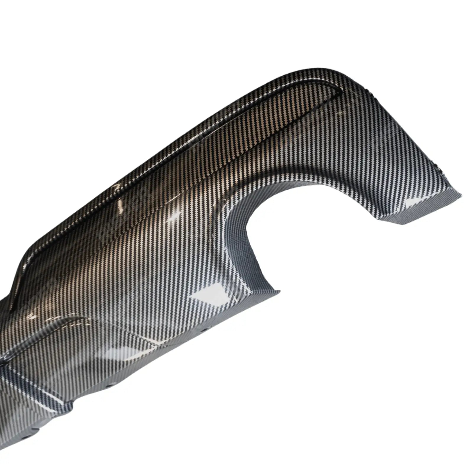 Bmw 5 Series F10 M Sport 2009-2017 Rear Diffuser In Carbon Look 0____0