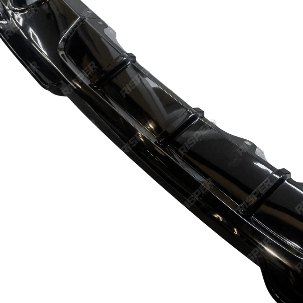 Bmw 5 Series F10 M Sport 2009-2017 Rear Diffuser In Gloss Black 0____0