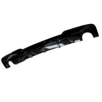Bmw 5 Series F10 M Sport 2009-2017 Rear Diffuser In Gloss Black 0____0