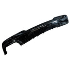 Bmw 5 Series F10 M Sport 2009-2017 Rear Diffuser In Gloss Black 00___