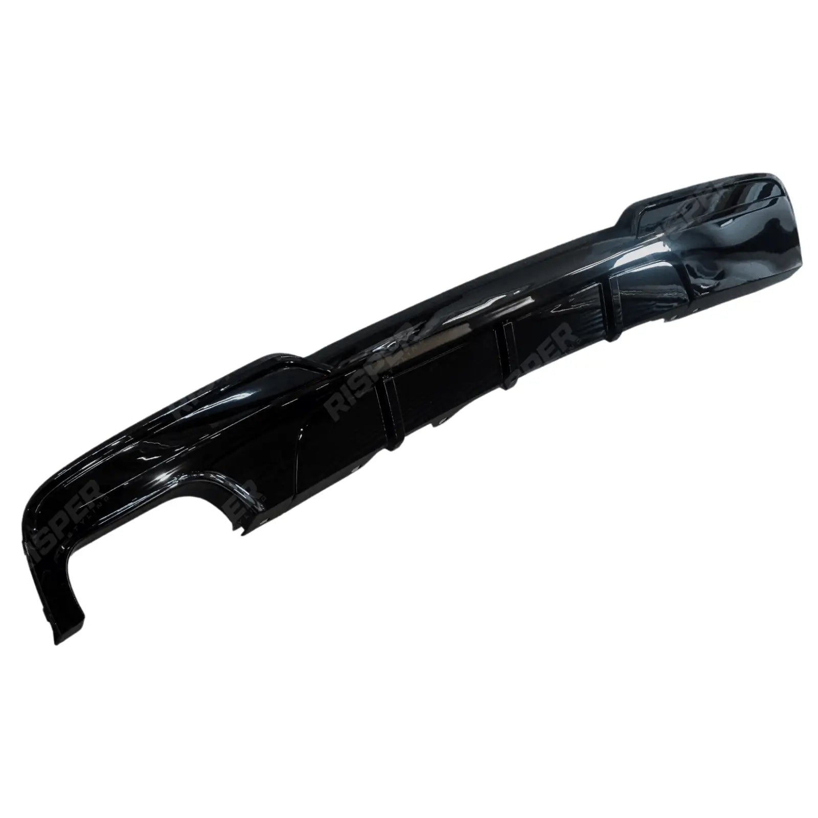Bmw 5 Series F10 M Sport 2009-2017 Rear Diffuser In Gloss Black 00___