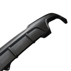 Bmw 5 Series F10 M Sport 2009-2017 Rear Diffuser In Matte Black 00__00