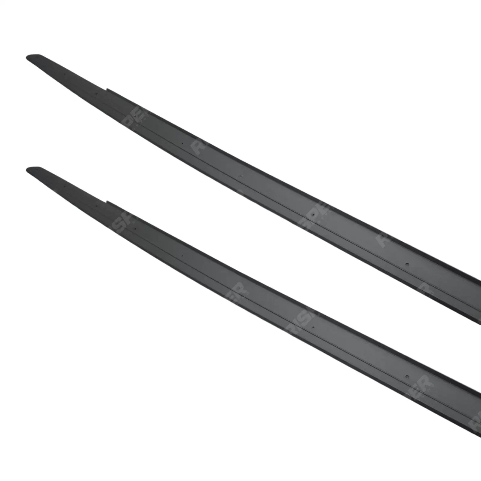 Bmw 5 Series F10 M Sport 2009-2017 Side Skirt Splitters In Matte Black