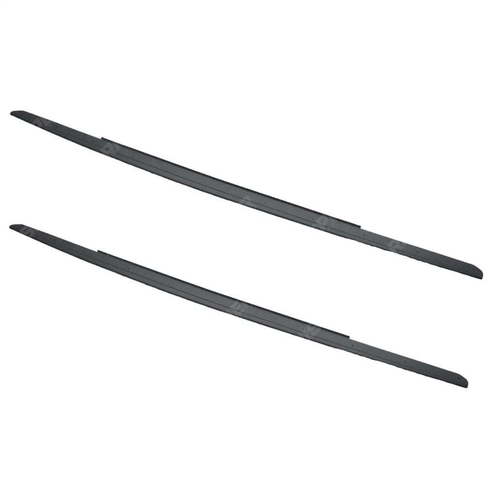 Bmw 5 Series F10 M Sport 2009-2017 Side Skirt Splitters In Matte Black