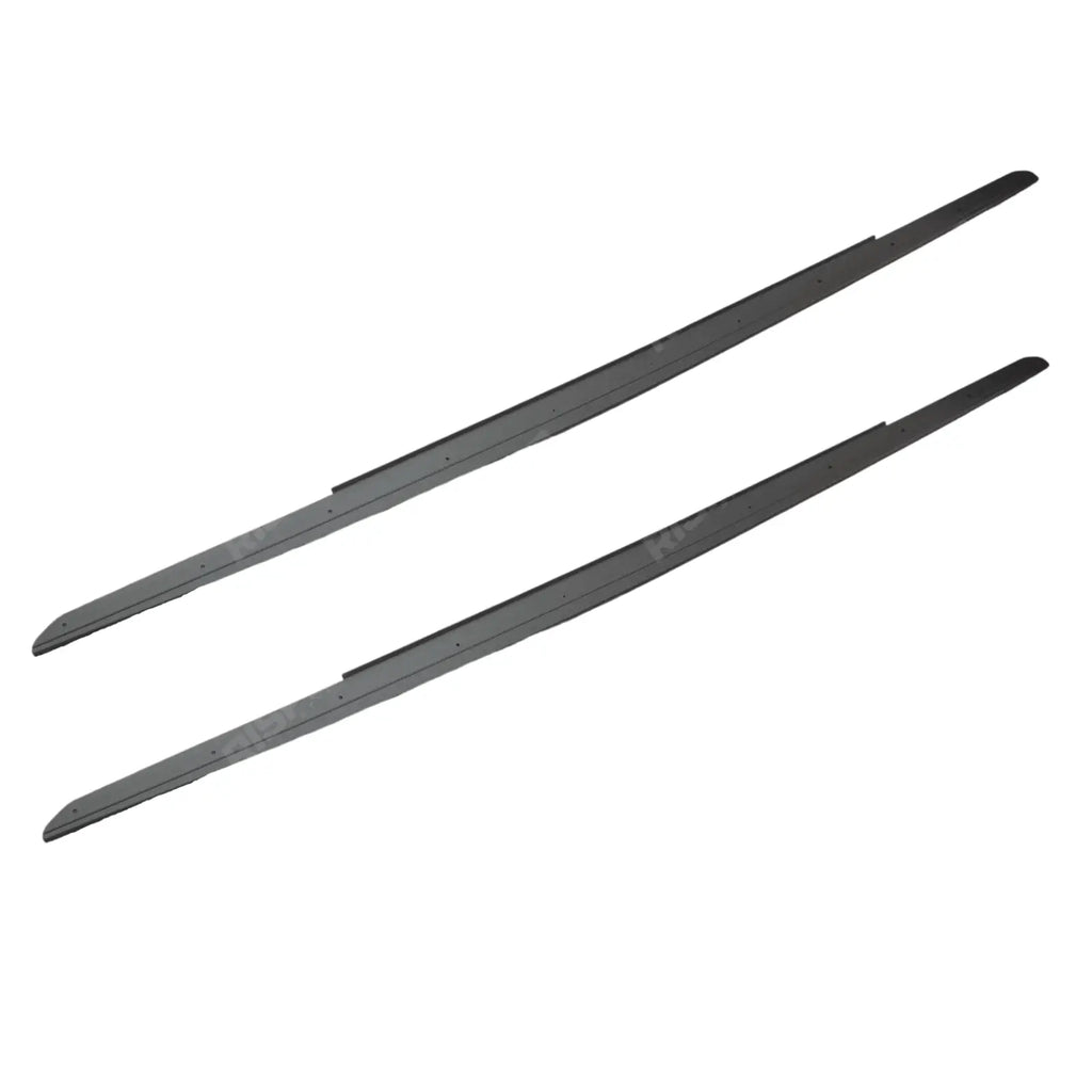 Bmw 5 Series F10 M Sport 2009-2017 Side Skirt Splitters In Matte Black