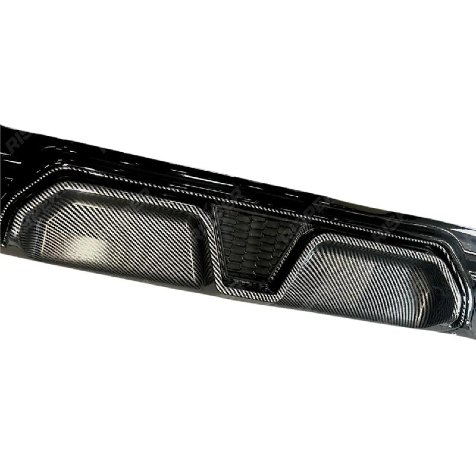 BMW 5 Series G30 G38 M Sport 2017-2024 CS Rear Diffuser In Carbon Look