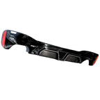 BMW 5 Series G30 G38 M Sport 2017-2024 CS Rear Diffuser In Carbon Look