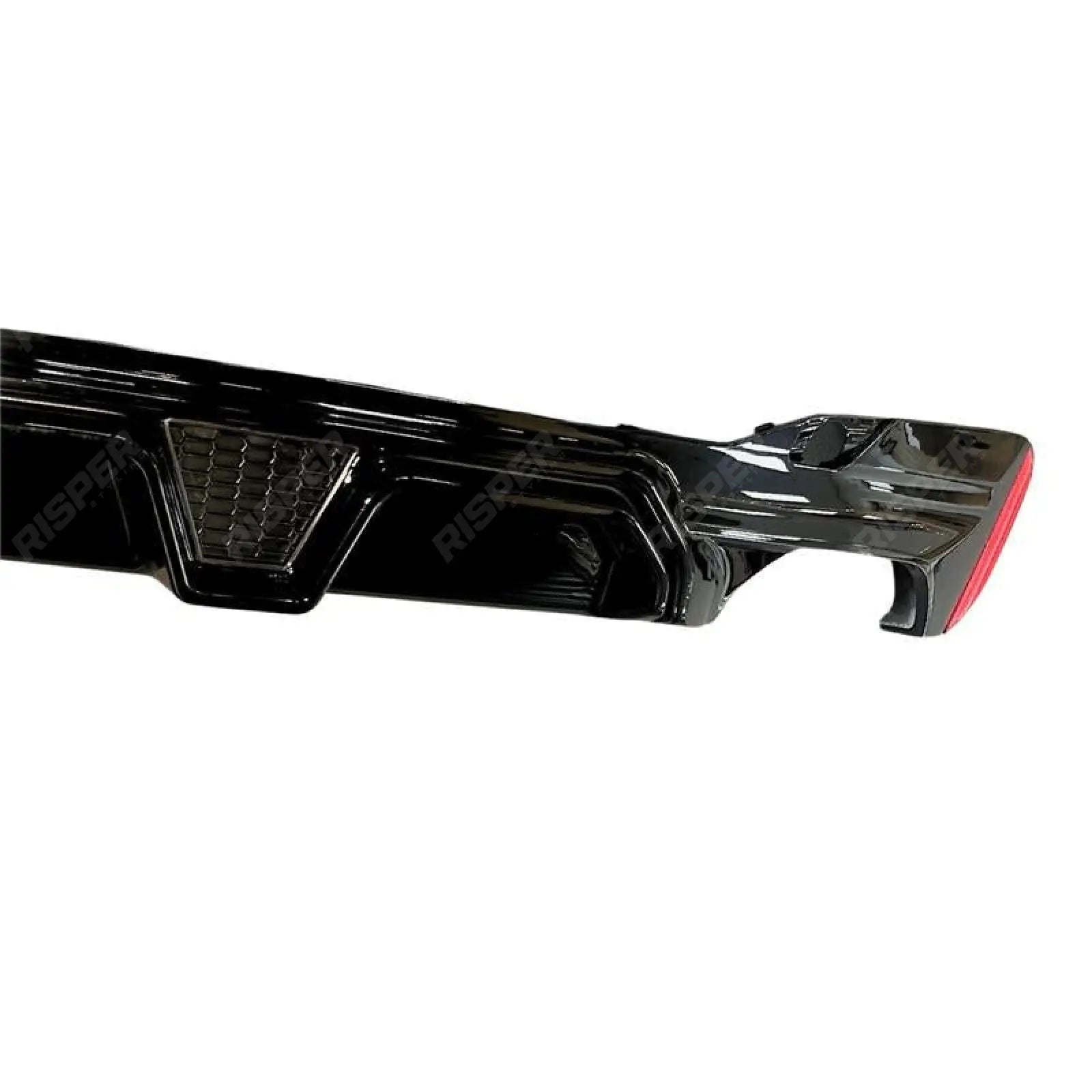 BMW 5 Series G30 G38 M Sport 2017-2024 CS Rear Diffuser In Gloss Black