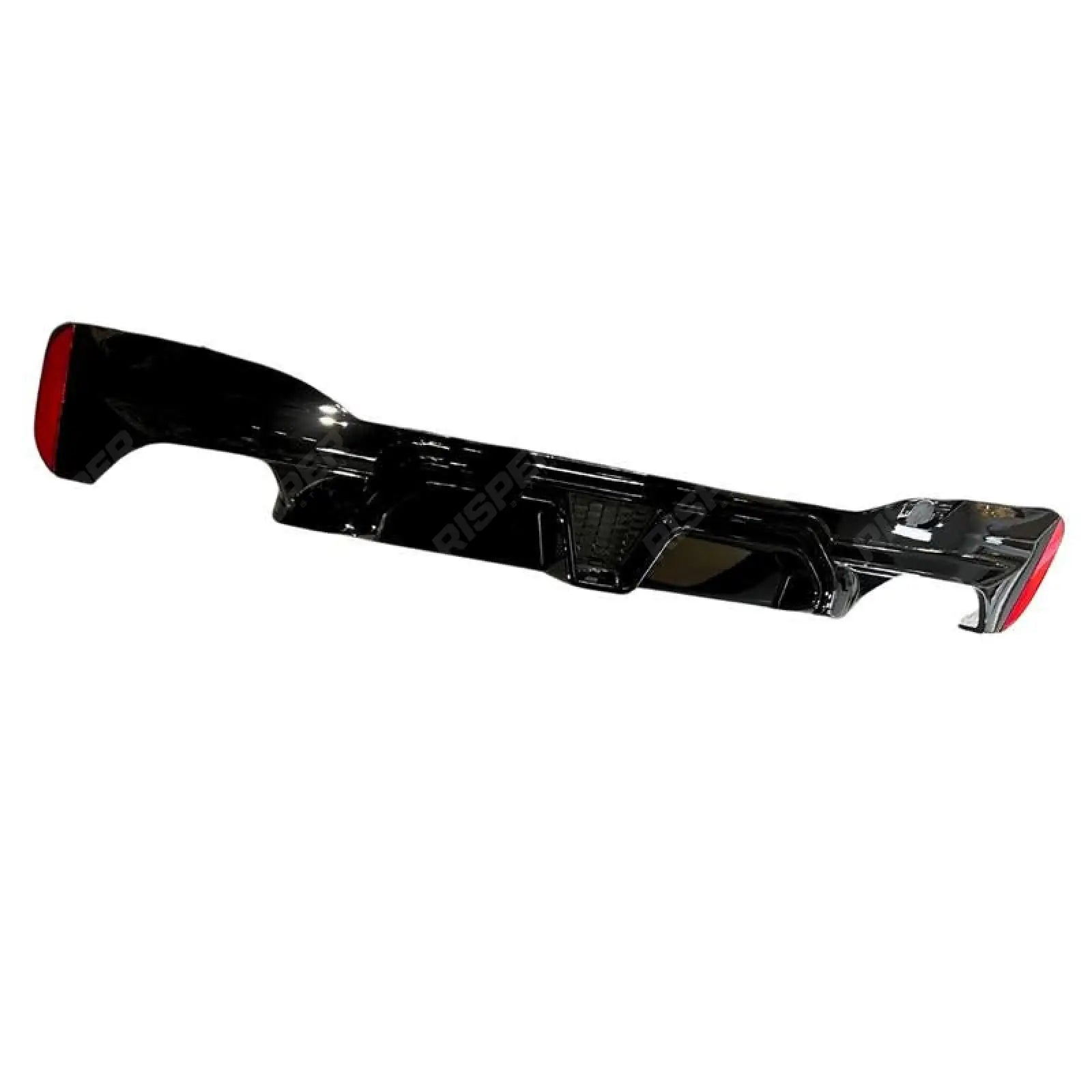 BMW 5 Series G30 G38 M Sport 2017-2024 CS Rear Diffuser In Gloss Black