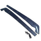 BMW 5 Series G30 G38 M Sport 2017-2024 Pre Lci Rear Bumper Splitters In Carbon Look