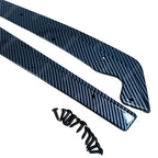 BMW 5 Series G30 G38 M Sport 2017-2024 Pre Lci Rear Bumper Splitters In Carbon Look