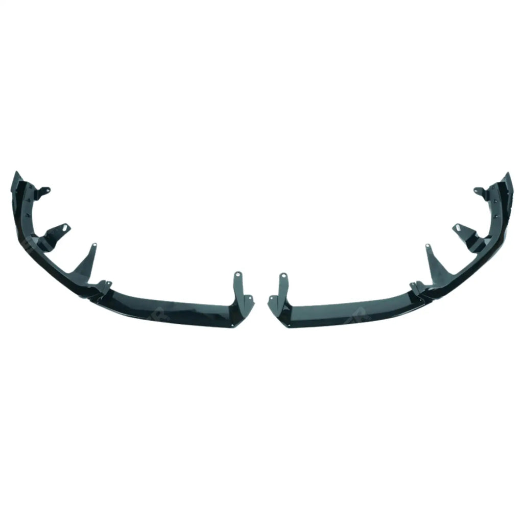 Bmw 5 Series G60 G68 M Sport Front Splitter In Gloss Black