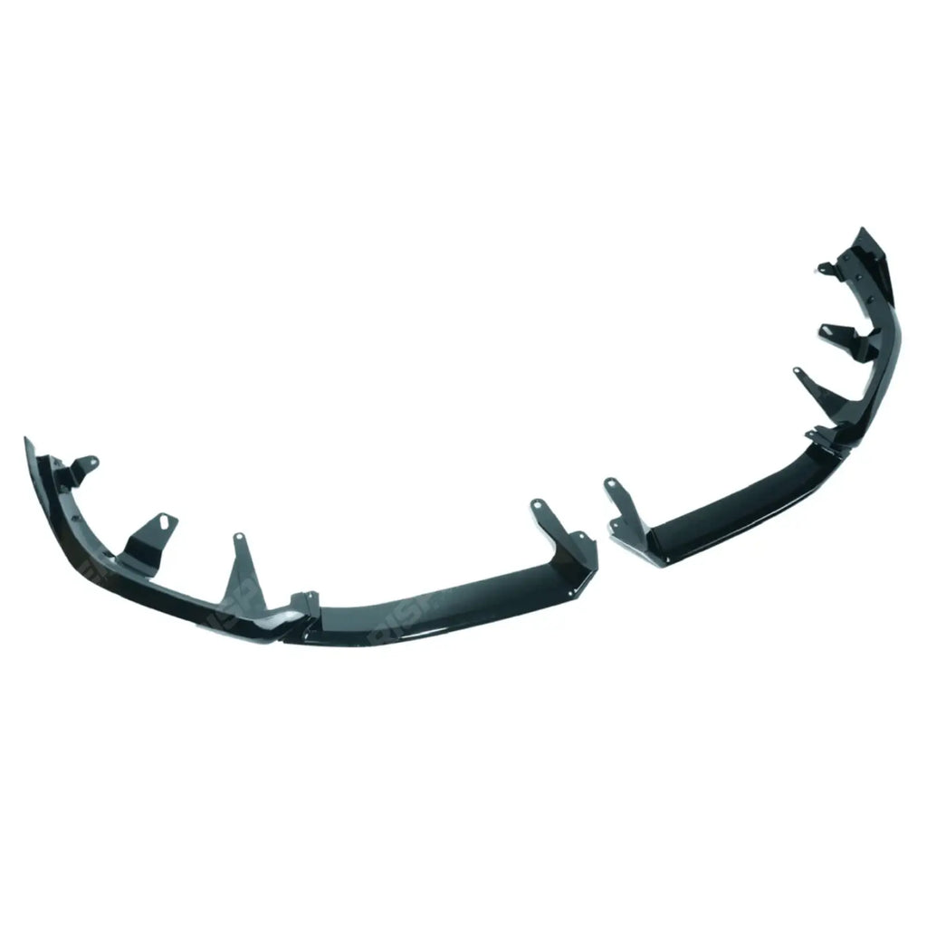 Bmw 5 Series G60 G68 M Sport Front Splitter In Gloss Black