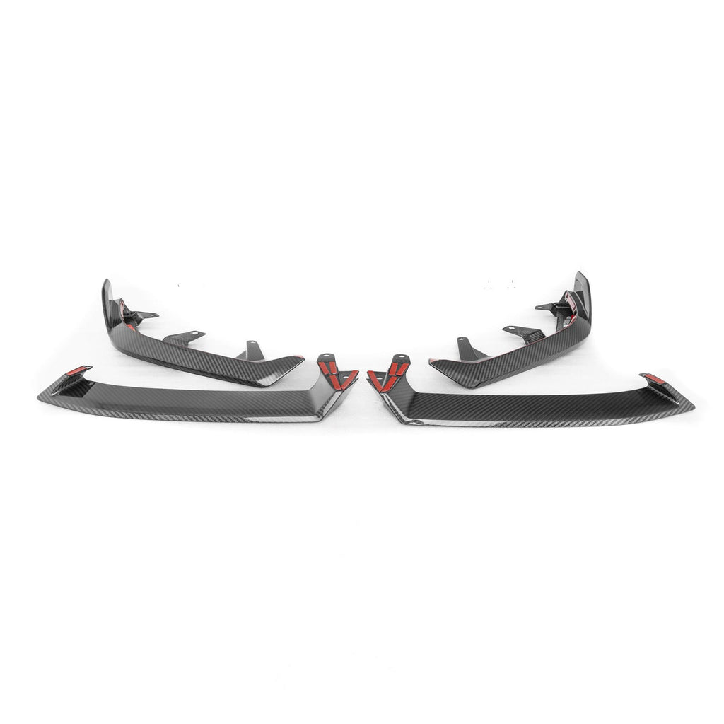 BMW 5 Series G60 M Sport Pre-Preg Carbon Fibre Front Splitter by TRE (2024+)