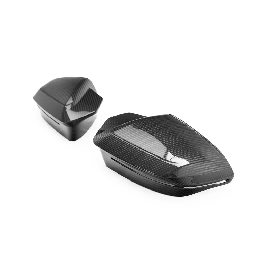 BMW M5 G90, 5 Series & i5 M60 G60 Pre-preg Carbon Fibre M Style Mirror Covers by TRE (2024+)