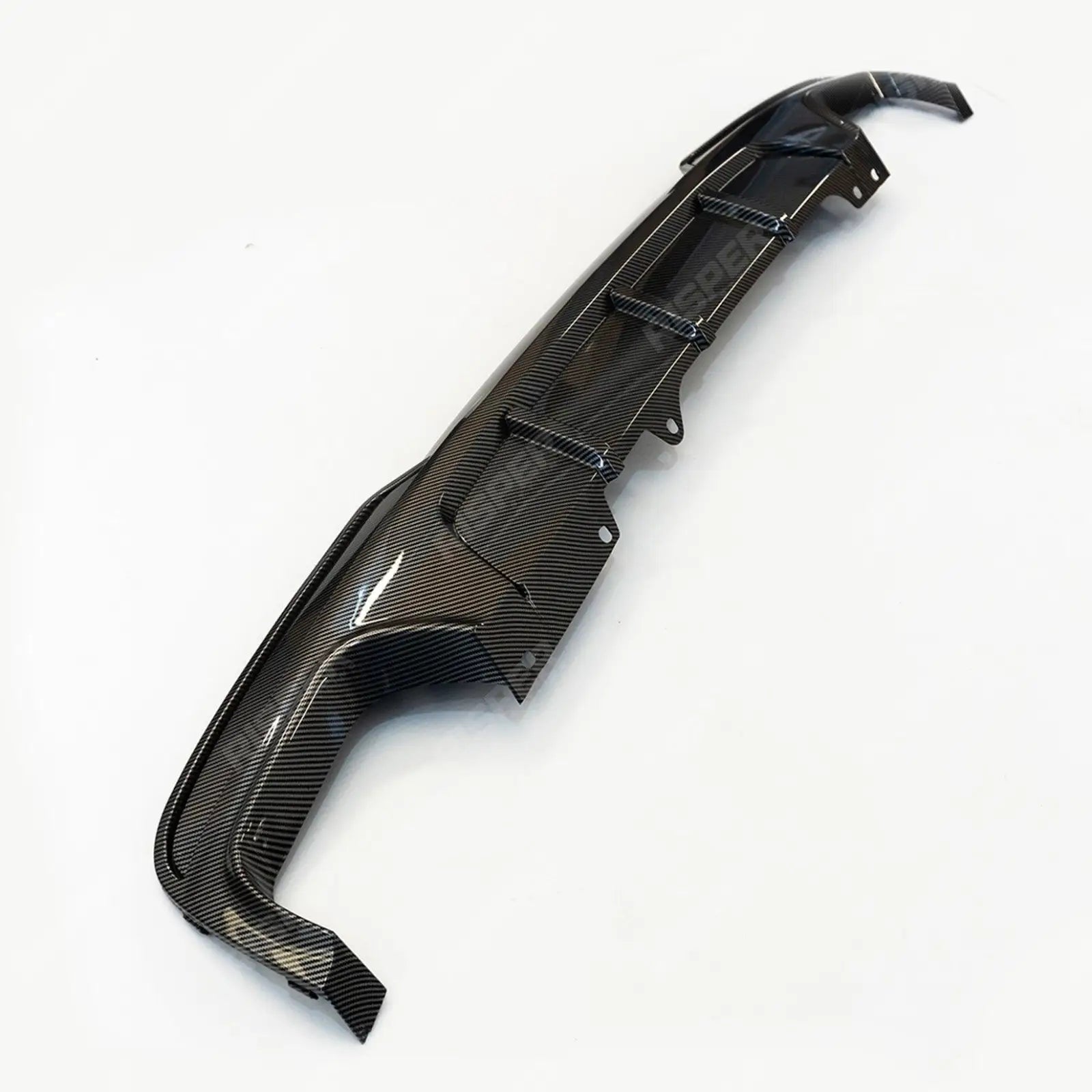 BMW 5 Series M Sport F10 F11 - Rear Diffuser with Quad Exit in Carbon Look