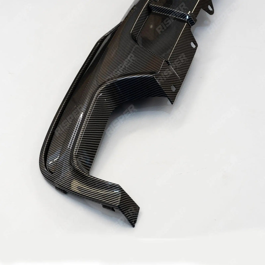BMW 5 Series M Sport F10 F11 - Rear Diffuser with Quad Exit in Carbon Look