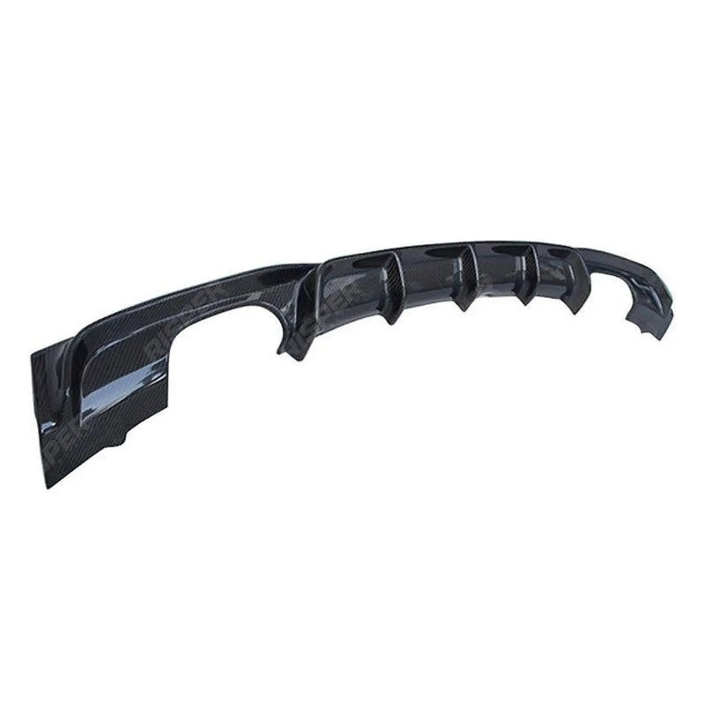 Bmw F30 F35 M Sport Quad Exit Rear Diffuser - Carbon Look