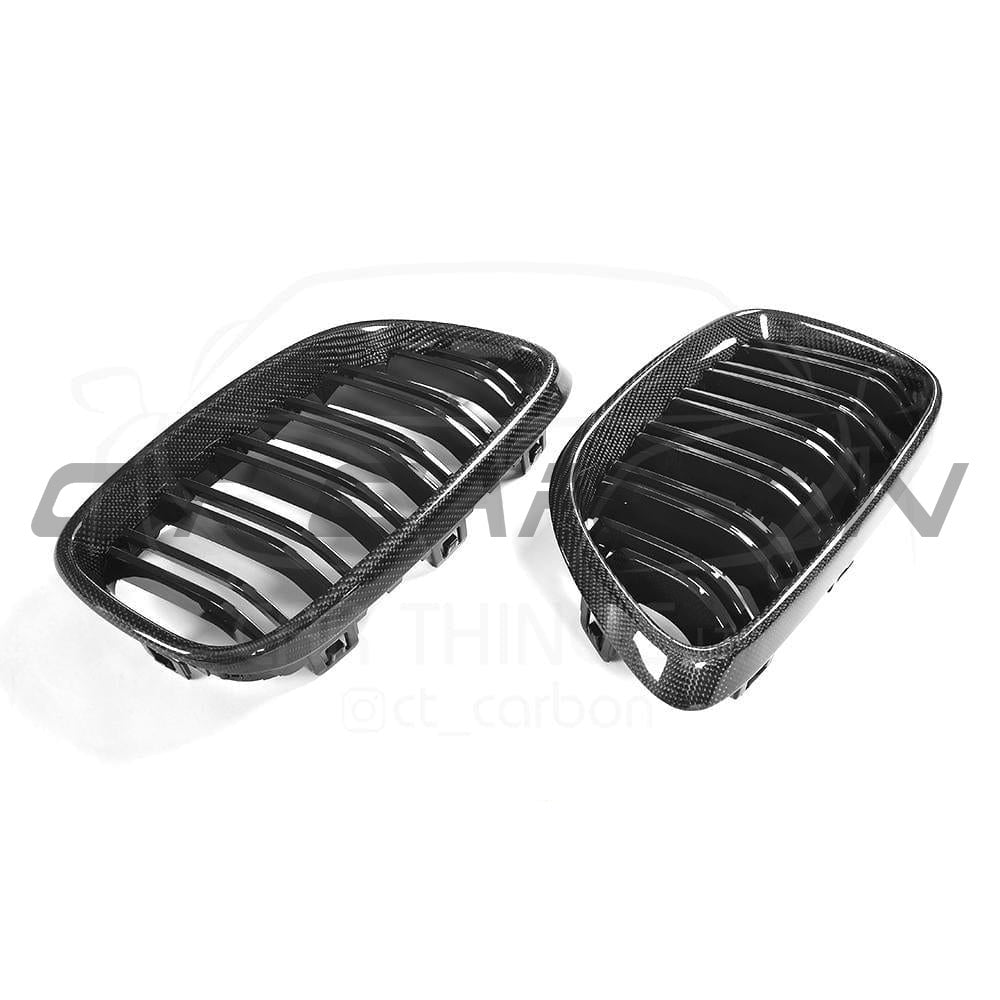 BMW M2/2 SERIES F87/F22 CARBON FIBRE GRILLES