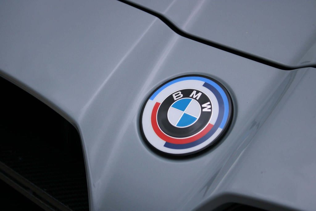 dechromed BMW G series roundels