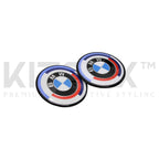 dechromed BMW G series roundels