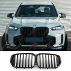 BMW G05 LCI 2023+ Single Slat Front Grill In Gloss Black
