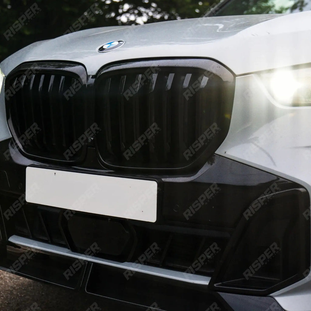BMW G05 LCI 2023+ Single Slat Front Grill In Gloss Black