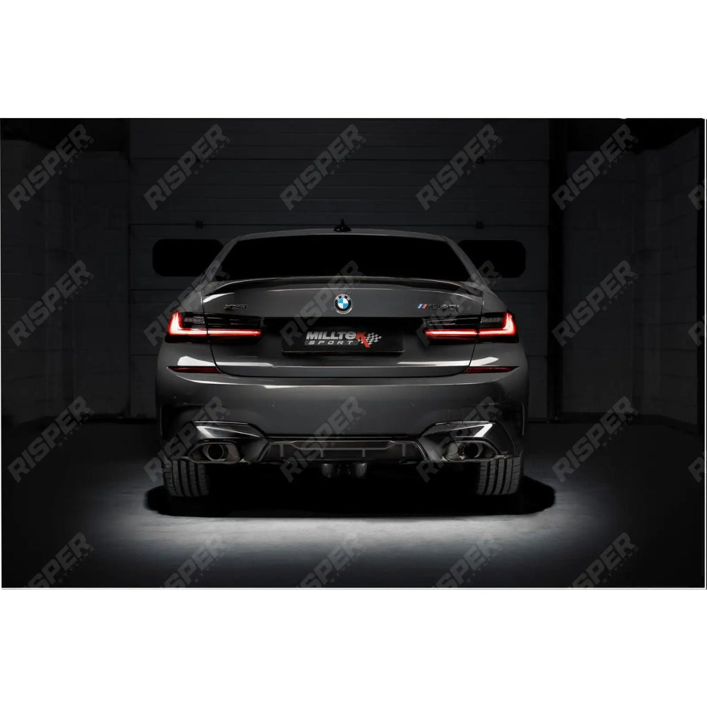 BMW G20 3 Series M340i xDrive - Milltek Sport Cat Back OPF Bypass Exhaust System