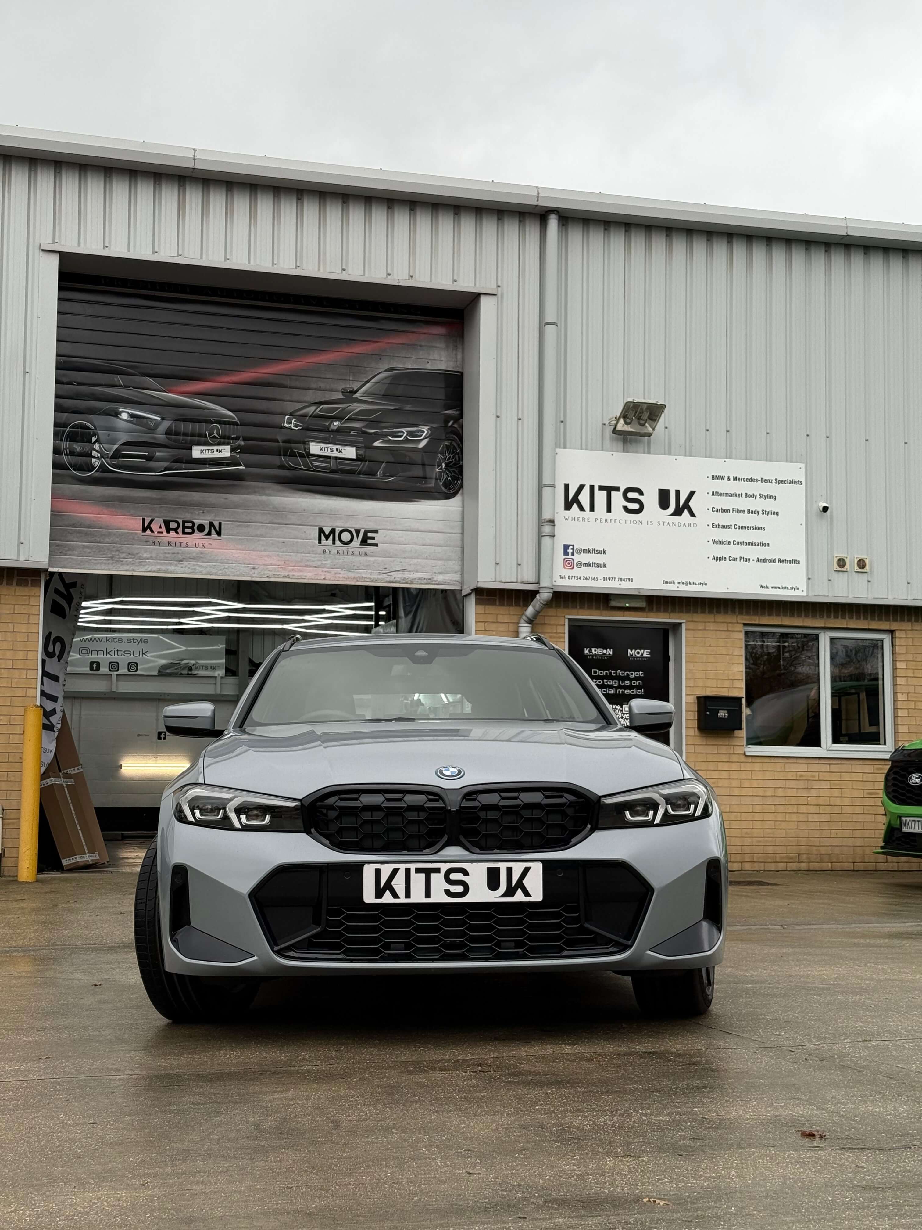 BMW G20 LCI gloss black grille