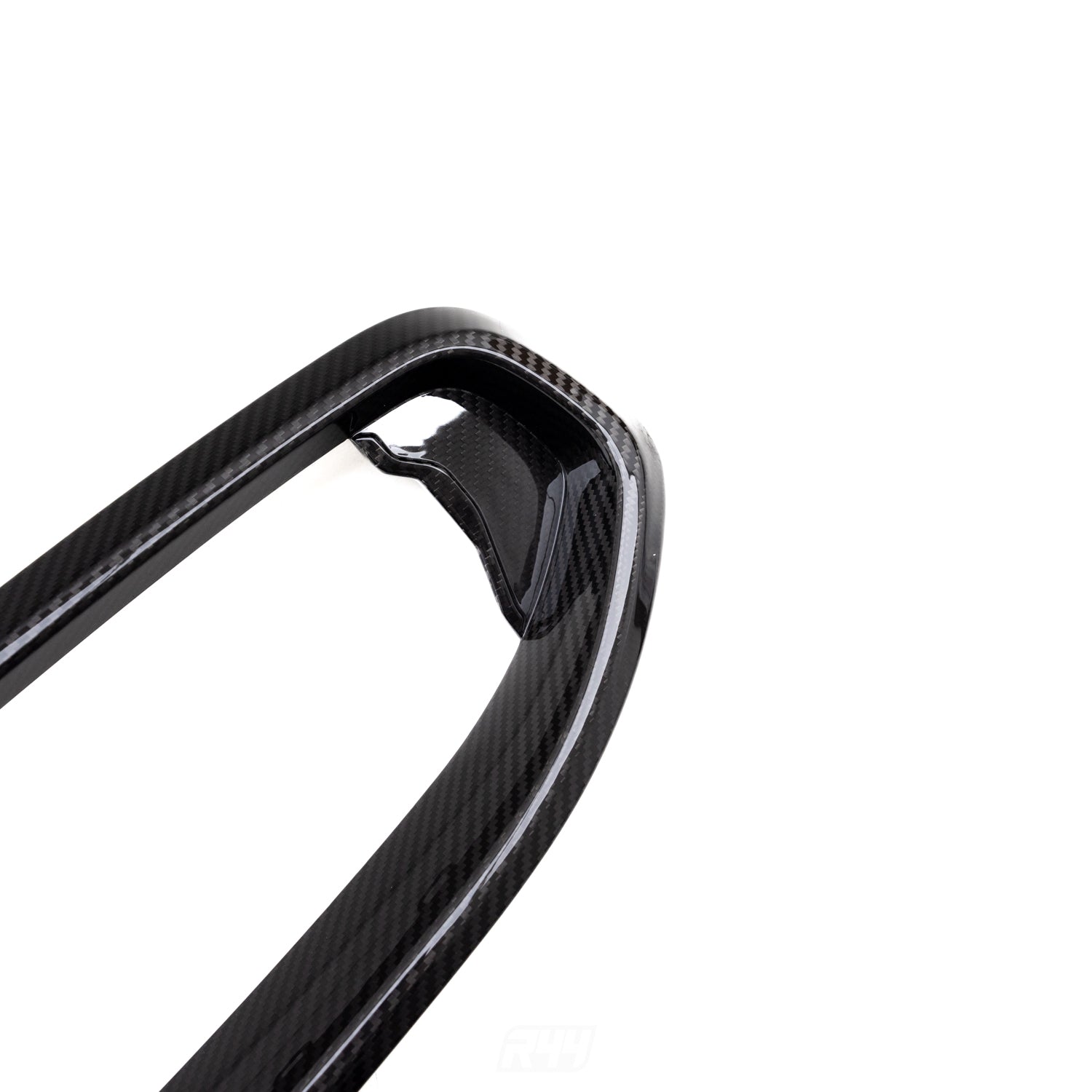 MHC+ BMW 2 Series Front Grille Surround In Gloss Pre Preg Carbon Fibre (G42 inc. M240i)