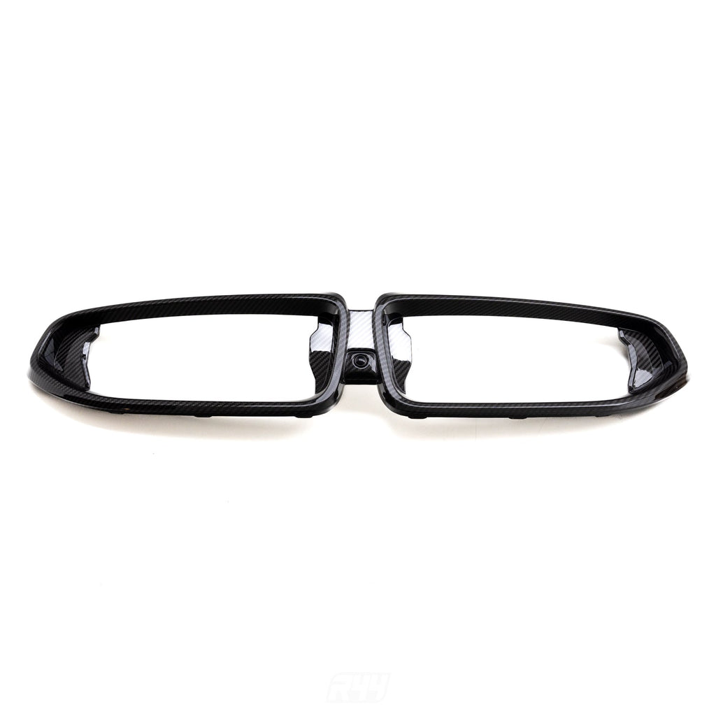 MHC+ BMW 2 Series Front Grille Surround In Gloss Pre Preg Carbon Fibre (G42 inc. M240i)
