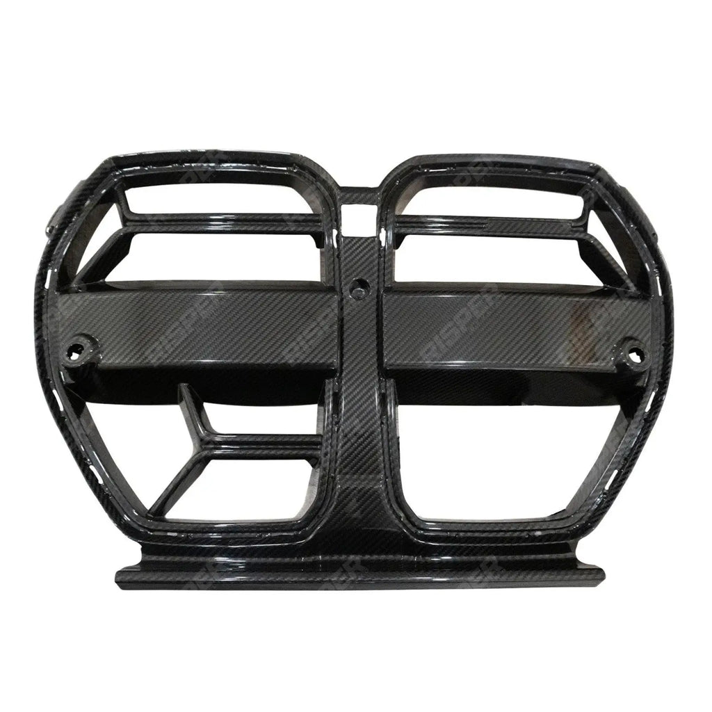 BMW G80 G81 M3 G82 G83 M4 CSL Dry Carbon Fiber Front Kidney Grill - With or Without ACC