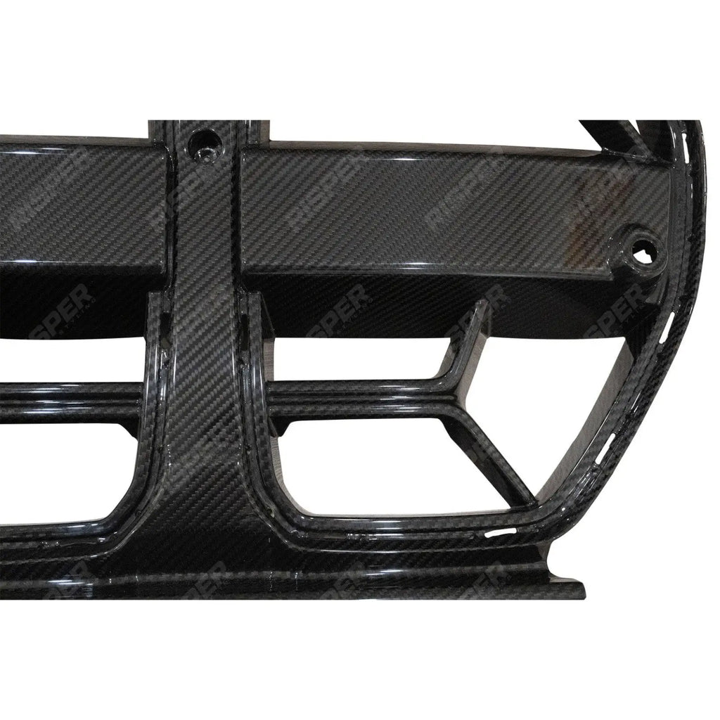 BMW G80 G81 M3 G82 G83 M4 CSL Dry Carbon Fiber Front Kidney Grill - With or Without ACC